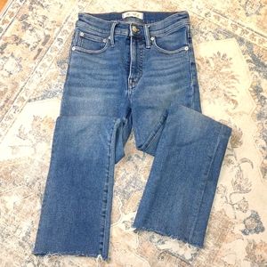 Madewell Women's Boot Cut Jeans - Blue